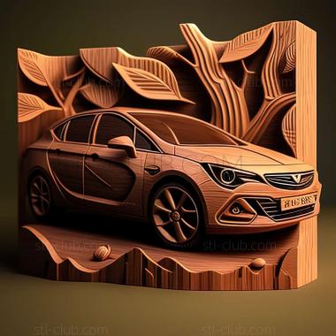 3D модель Opel Astra J (STL)